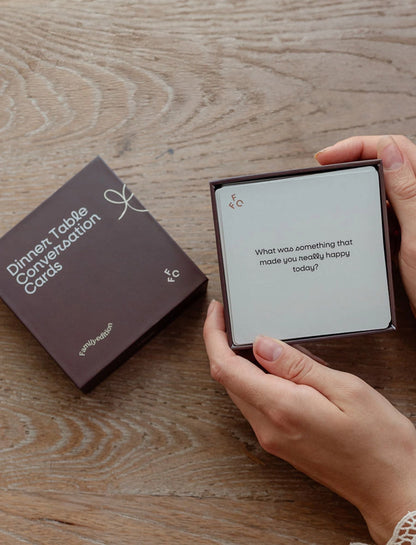 Dinner Conversation Cards
