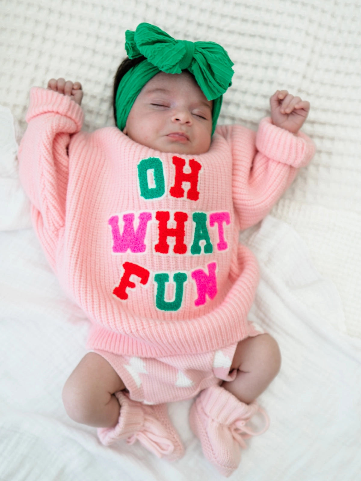 Oh What Fun Baby Sweater