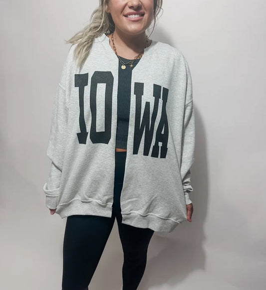 Iowa Split Sweatshirt