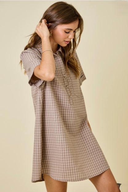 Mocha Shift Dress