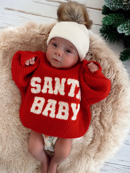 Santa Baby Baby Sweater