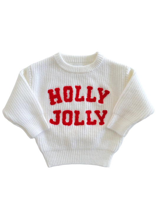 Holly Jolly Baby Sweater