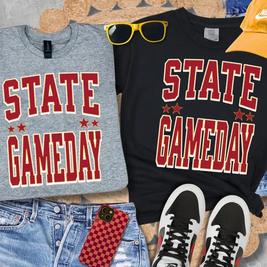 Game Day State Tee